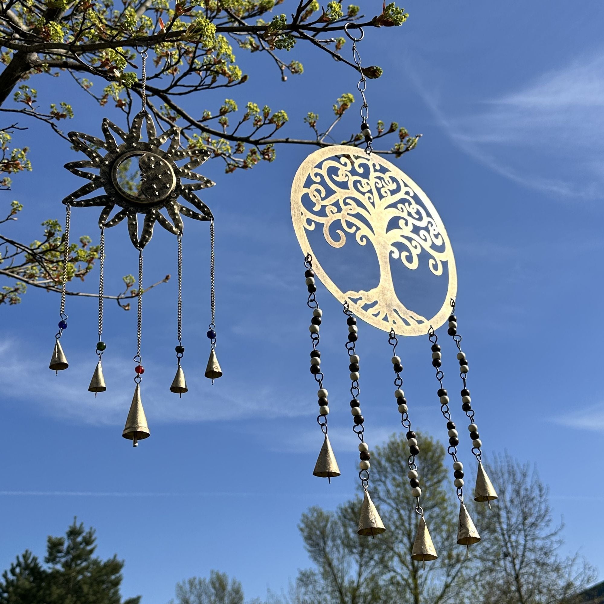 Campanas Indias - Árbol de la Vida 5 Campanas - 25cm