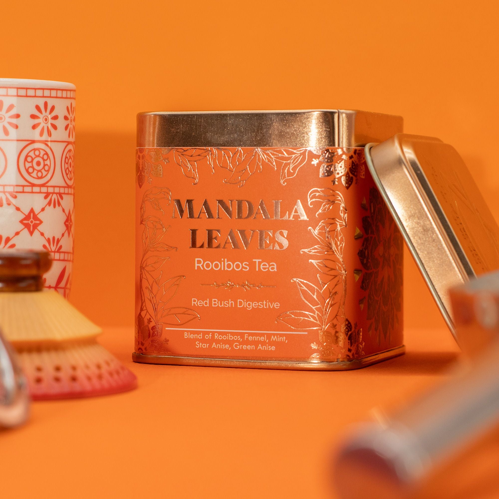 Té Digestivo de Rooibos - Infusión 50gr Lata