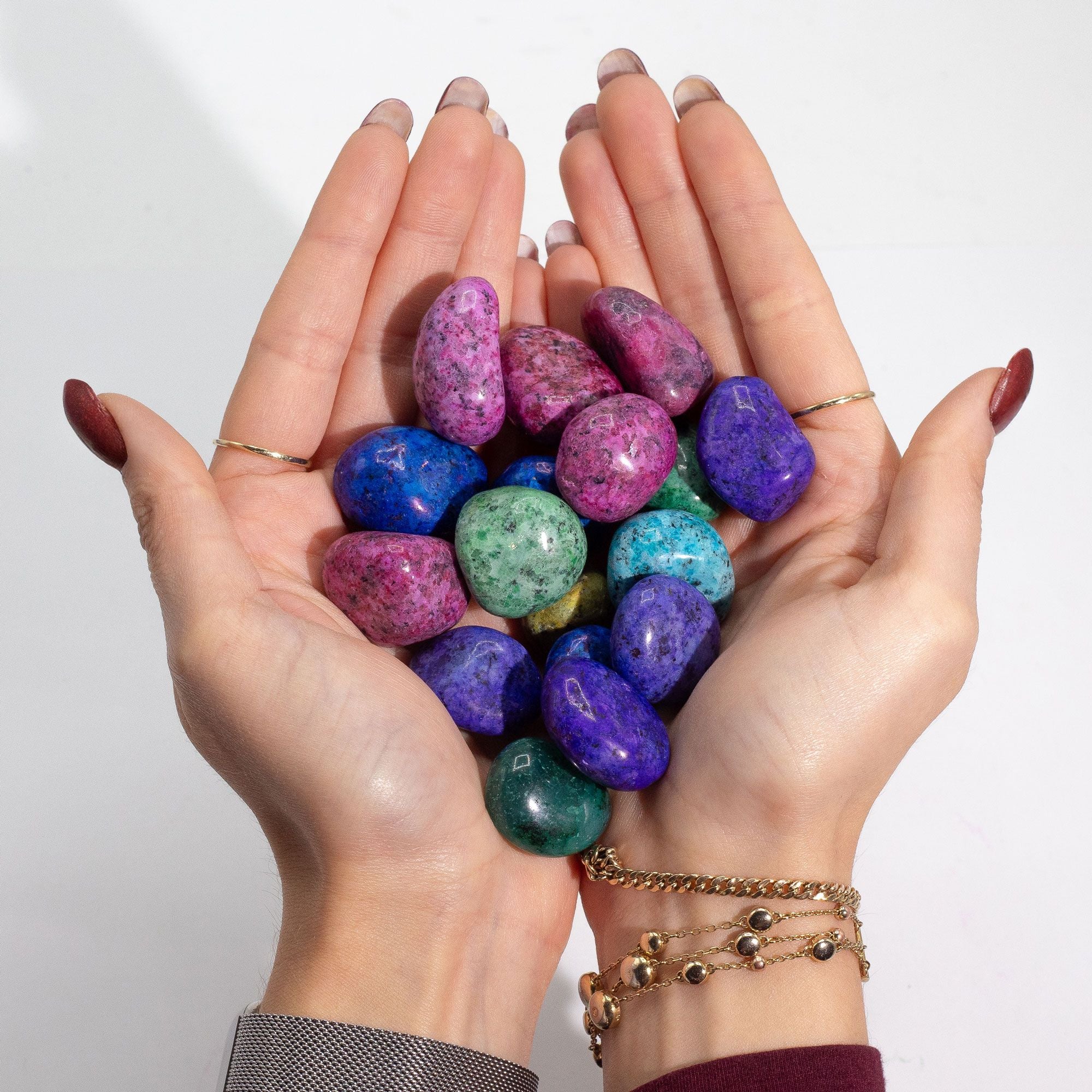 Dálmata indio tratado a granel - 1 kg (aprox. 70 piedras)